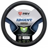 Оплетка на руль черно-синяя PSV Argent "М"