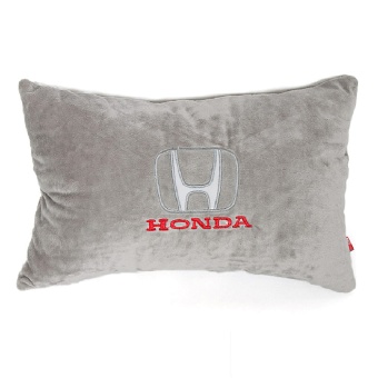 Подушка автомобильная Honda серая