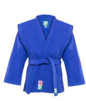 Куртка для самбо р-р.120 Green Hill JS-302, синяя