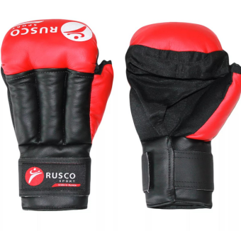 Перчатки для рукопашного боя Rusco к/з красные (6)