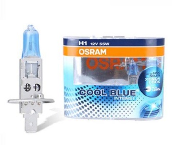 Лампы Osram H1 (55) (4200К) Cool Blue Intense блистер 2шт.