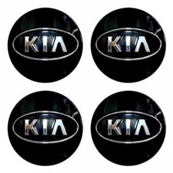 Наклейки на диски "Kia" (70мм) 4шт.