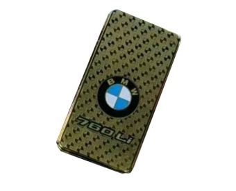 Зажигалка электронная S03-1 золотистая BMW