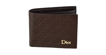 Бумажник Dior 6017 коричневый