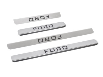 Накладки на пороги "Ладья" Ford Focus