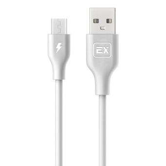 Кабель USB - type C круглый белый 2,0м Exployd EX-K-491